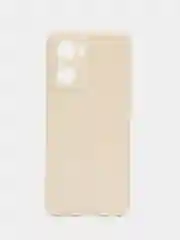 Молочный чехол для Oppo A57S, Oppo A77 4G (Оппо А57С, А77 4Ж), силиконовый, c защитой камеры