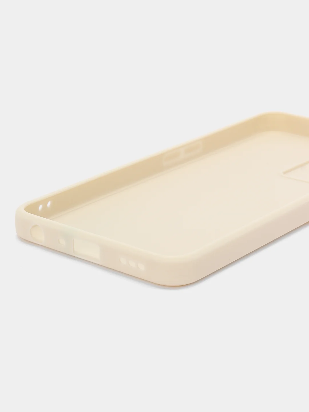 Молочный чехол для Oppo A57S, Oppo A77 4G (Оппо А57С, А77 4Ж), силиконовый, c защитой камеры