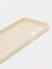 Молочный чехол для Oppo A57S, Oppo A77 4G (Оппо А57С, А77 4Ж), силиконовый, c защитой камеры