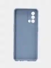Синий меланж чехол OPPO A74 4G (Оппо А74, 4джи), силиконовый