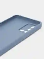 Синий меланж чехол OPPO A74 4G (Оппо А74, 4джи), силиконовый