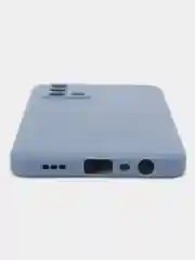 Синий меланж чехол OPPO A74 4G (Оппо А74, 4джи), силиконовый