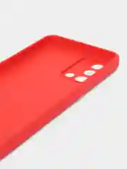 Красный чехол OPPO A74 4G (Оппо А74, 4джи), силиконовый