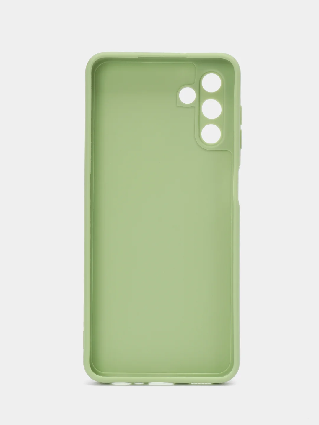 Зеленый силиконовый чехол Samsung Galaxy A04S, A13 5G (Самсунг Галакси А04С, А13 5Г)