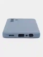 Синий меланж силиконовый чехол Samsung Galaxy A04S, A13 5G (Самсунг Галакси А04С, А13 5Г)