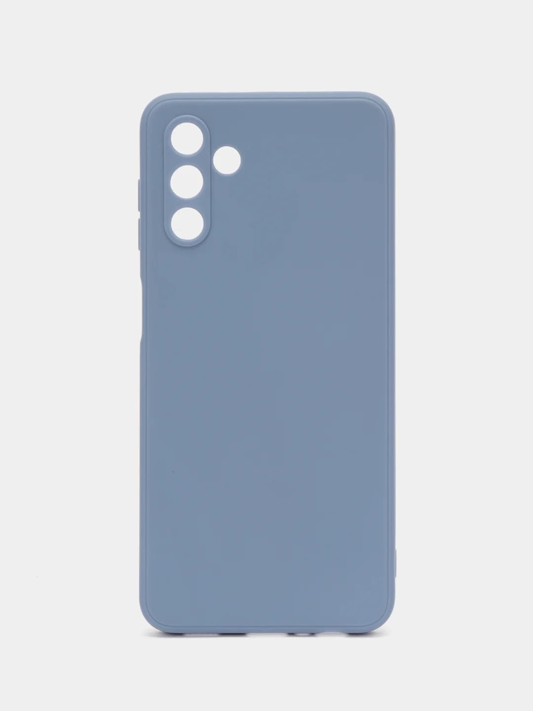 Синий меланж силиконовый чехол Samsung Galaxy A04S, A13 5G (Самсунг Галакси А04С, А13 5Г)