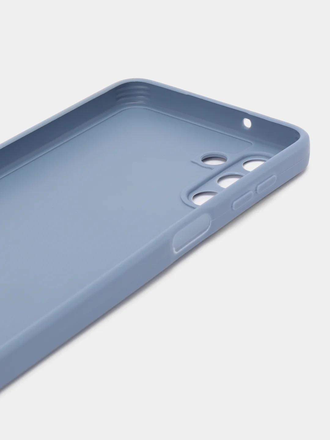 Синий меланж силиконовый чехол Samsung Galaxy A04S, A13 5G (Самсунг Галакси А04С, А13 5Г)