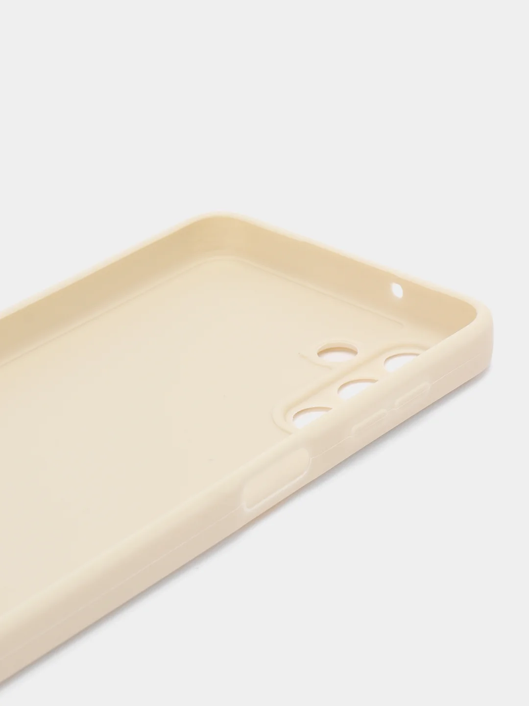 Молочный силиконовый чехол Samsung Galaxy A04S, A13 5G (Самсунг Галакси А04С, А13 5Г)