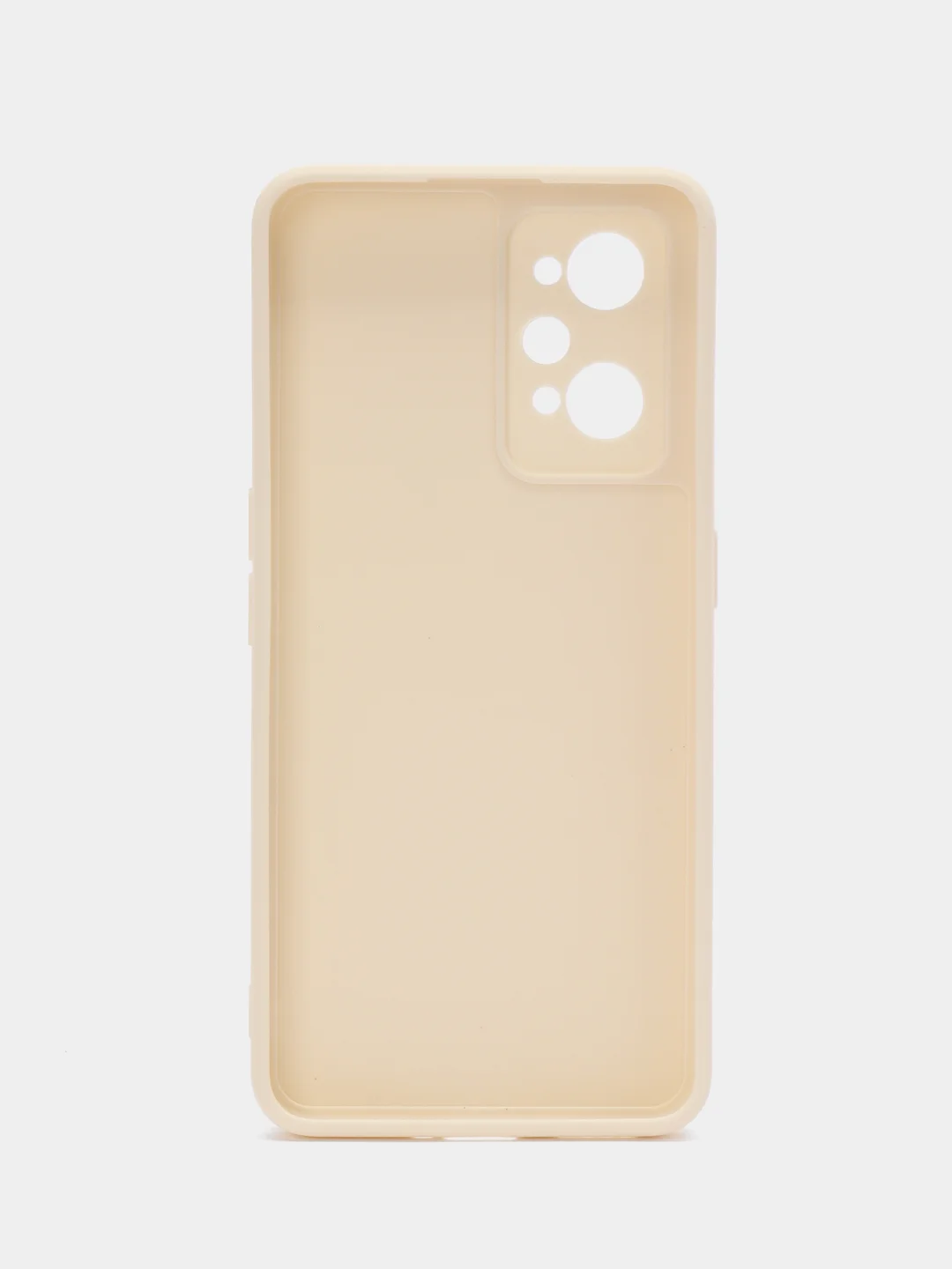 Молочный чехол для Realme GT Neo 2 / GT 2 / GT Neo 3T,  силиконовый с защитой камеры