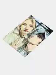 Белый открытки k-pop "Stray Kids", почтовые
