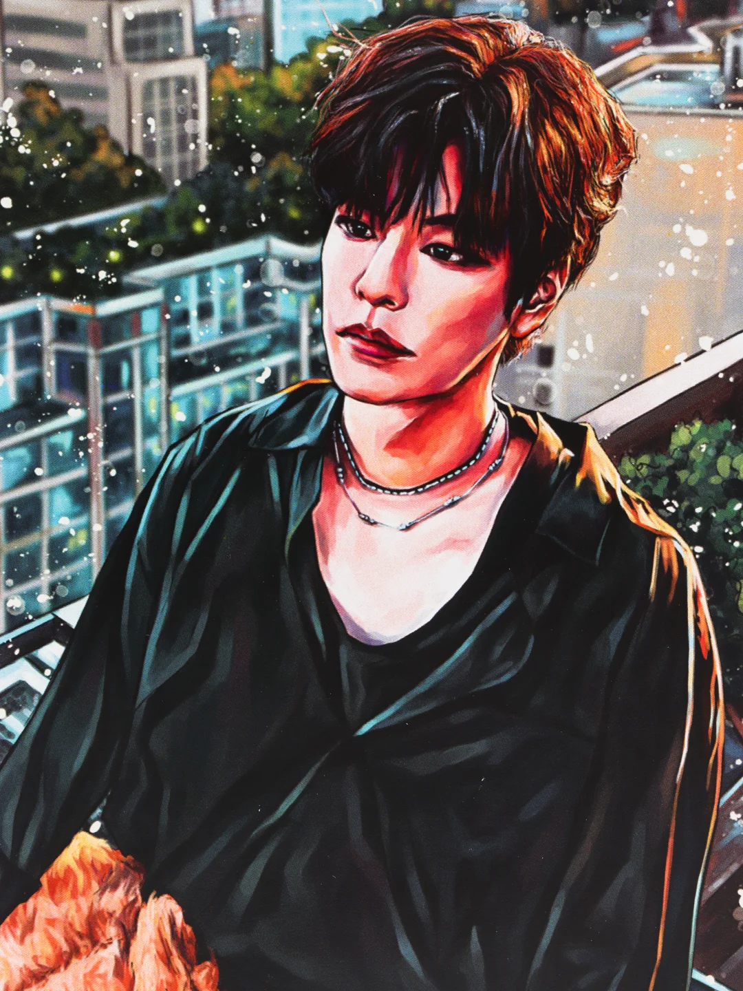 Бирюзовый открытки k-pop "Stray Kids", почтовые