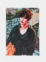 Бирюзовый открытки k-pop "Stray Kids", почтовые
