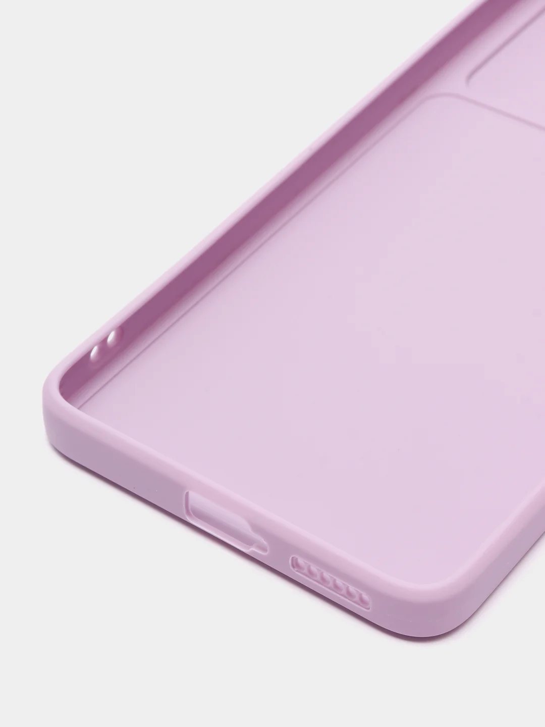 Лавандовый чехол Xiaomi Poco X4 Pro (Сяоми Поко Х4 Про), прозрачный