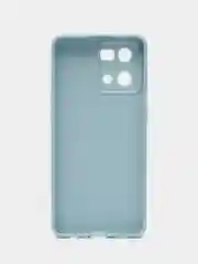 Светло-синий чехол для OPPO Reno 7 4G / Reno 8 4G / Оппо Рено , силиконовый