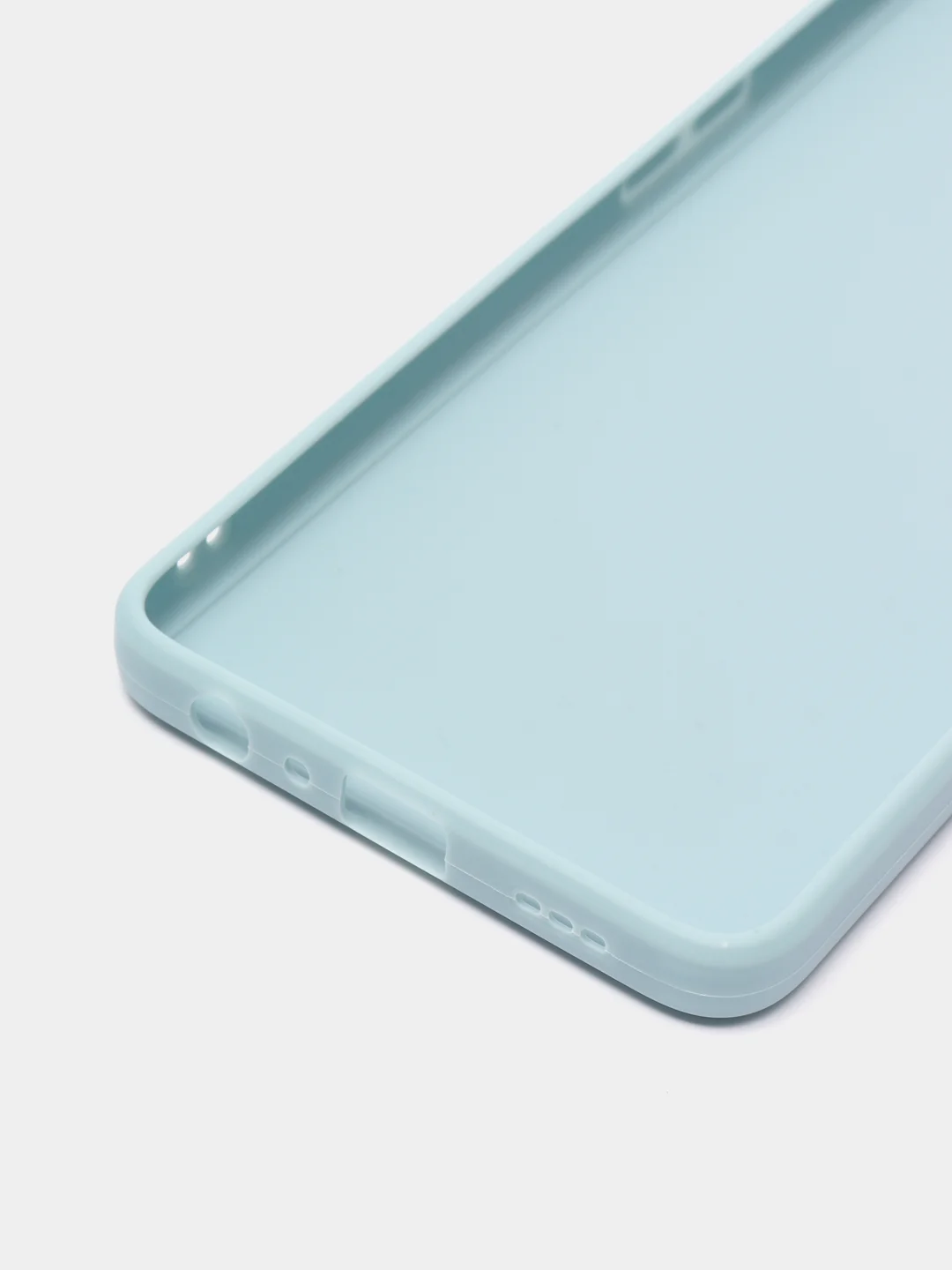 Светло-синий чехол для OPPO Reno 7 4G / Reno 8 4G / Оппо Рено , силиконовый