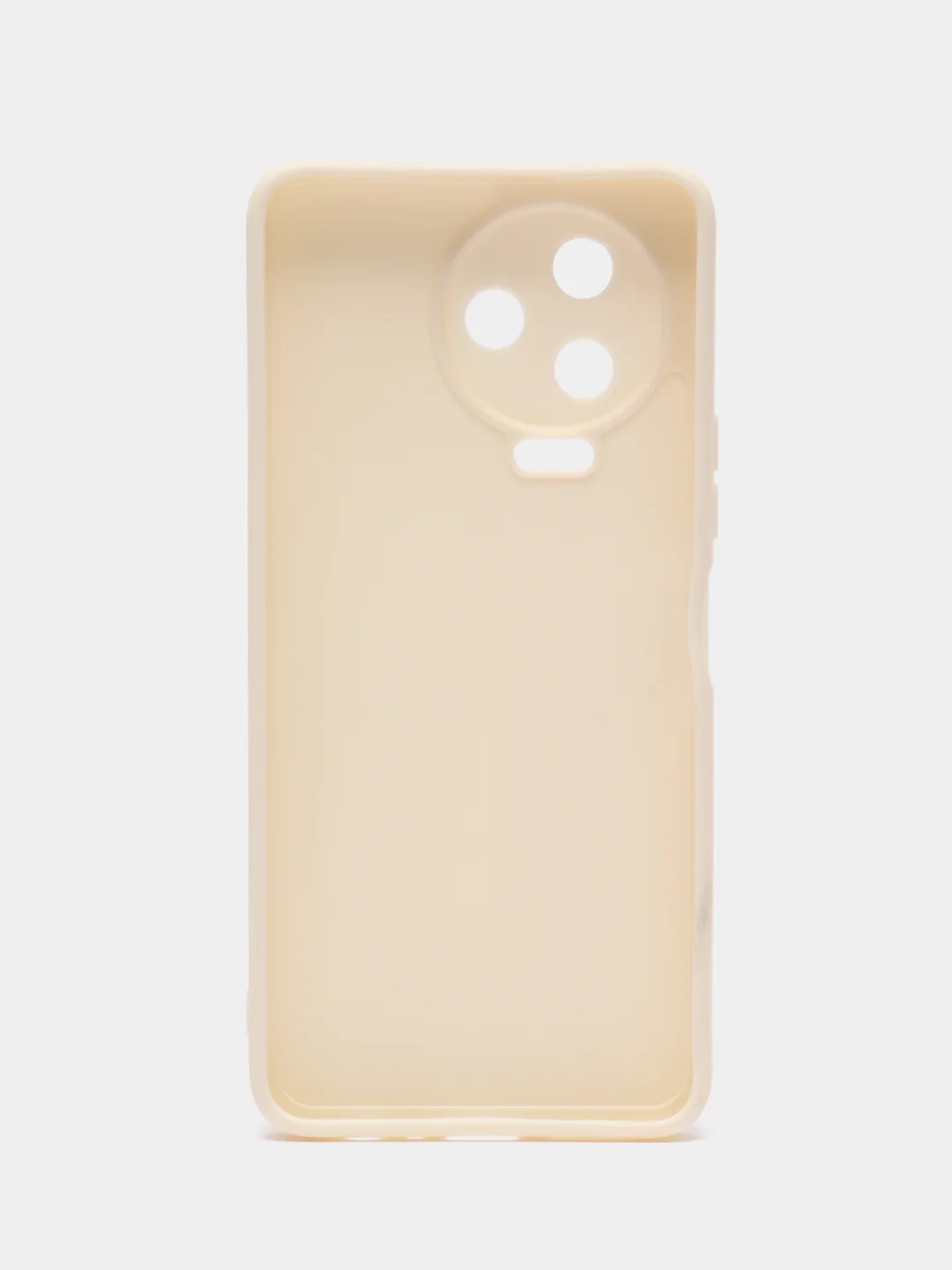 Молочный чехол для Infinix Note 12 Pro (Инфиникс Нот 12 Про), Note 12 (Нот 12), силиконовый