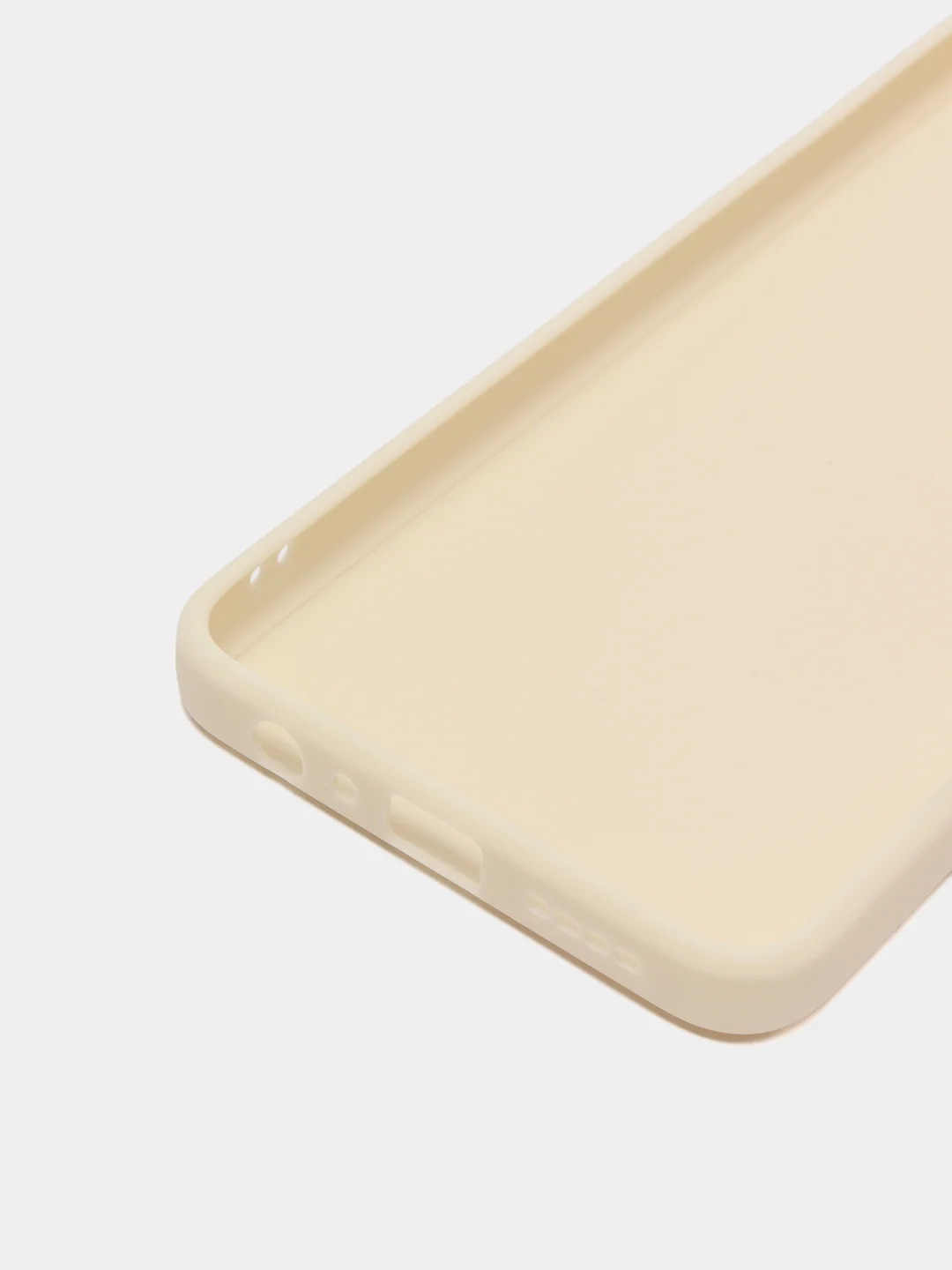 Молочный чехол для Infinix Note 12 Pro (Инфиникс Нот 12 Про), Note 12 (Нот 12), силиконовый