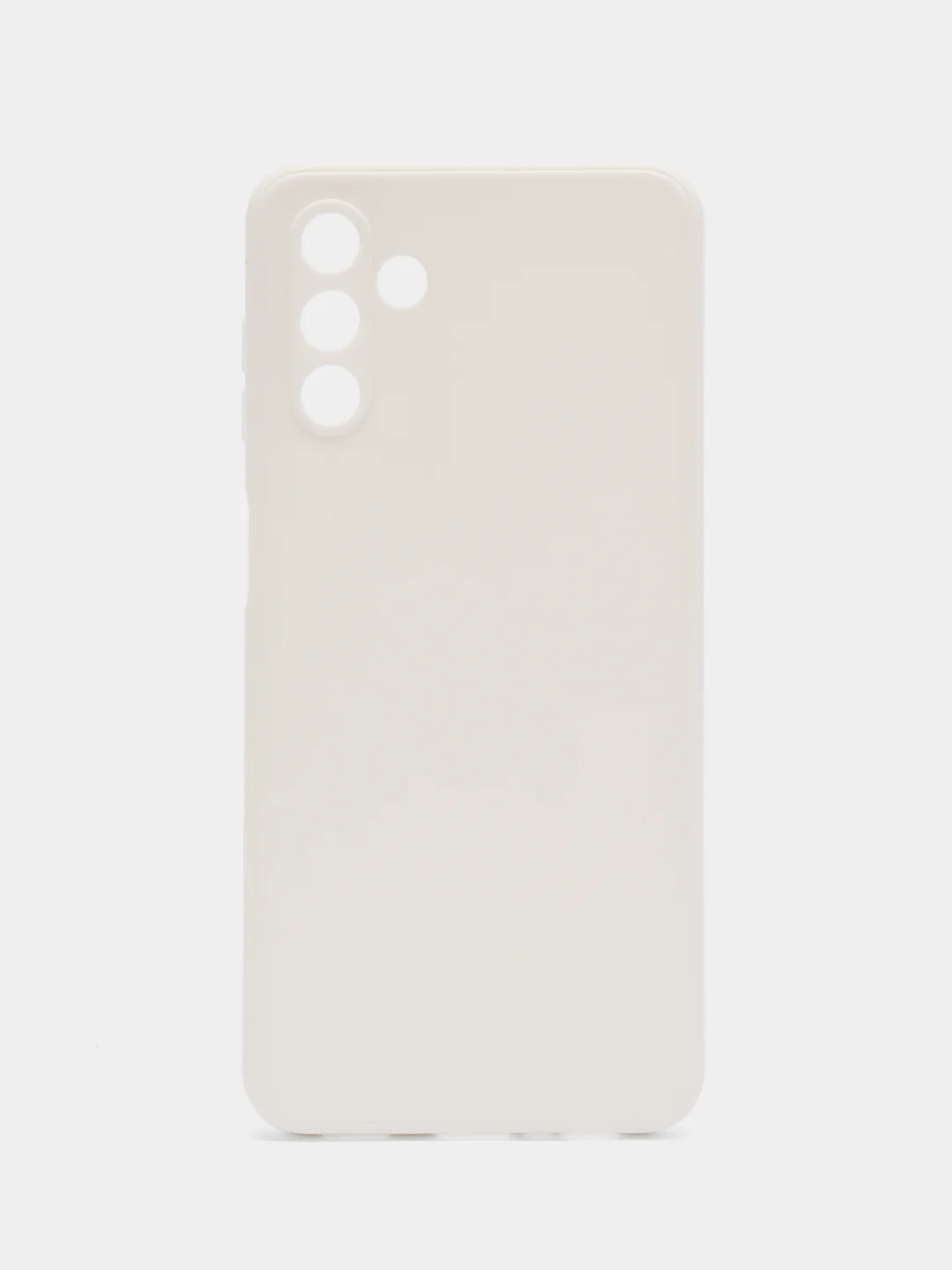 Белый силиконовый чехол Samsung Galaxy A04S, A13 5G (Самсунг Галакси А04С, А13 5Г)