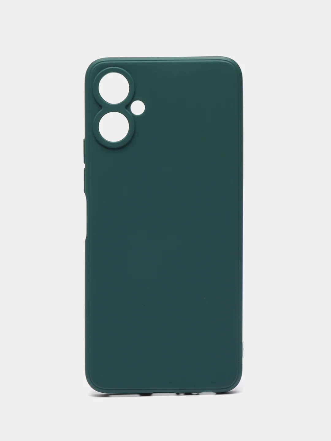 Тёмно-зелёный силиконовый чехол для Tecno Spark 9 Pro (Техно Спарк 9 Про) , прозрачный