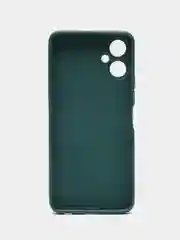 Тёмно-зелёный силиконовый чехол для Tecno Spark 9 Pro (Техно Спарк 9 Про) , прозрачный