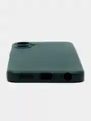 Тёмно-зелёный силиконовый чехол для Tecno Spark 9 Pro (Техно Спарк 9 Про) , прозрачный