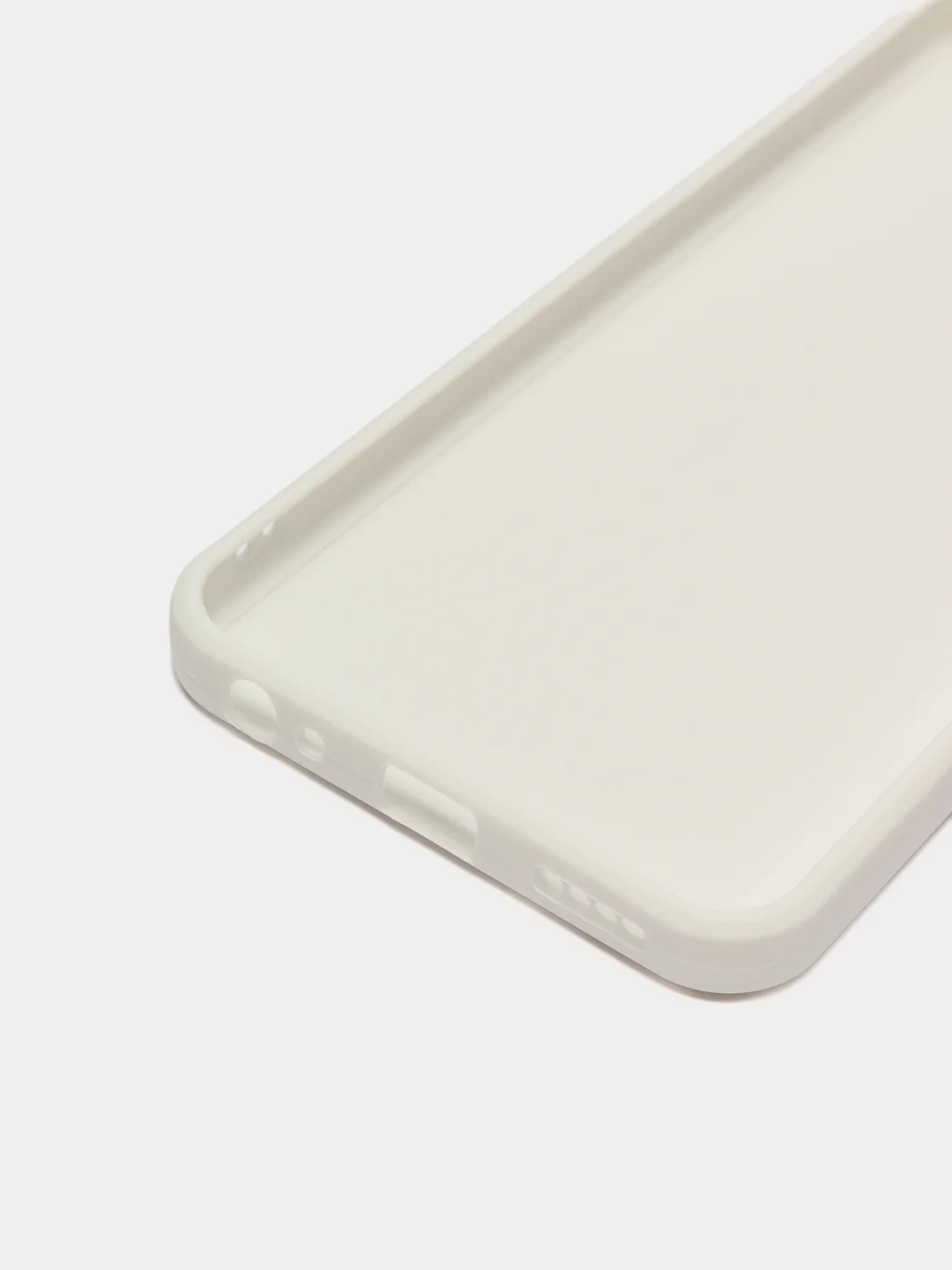 Белый чехол для Vivo Y33s, Y21 2021 (Виво у33С, у21 2021), силиконовый