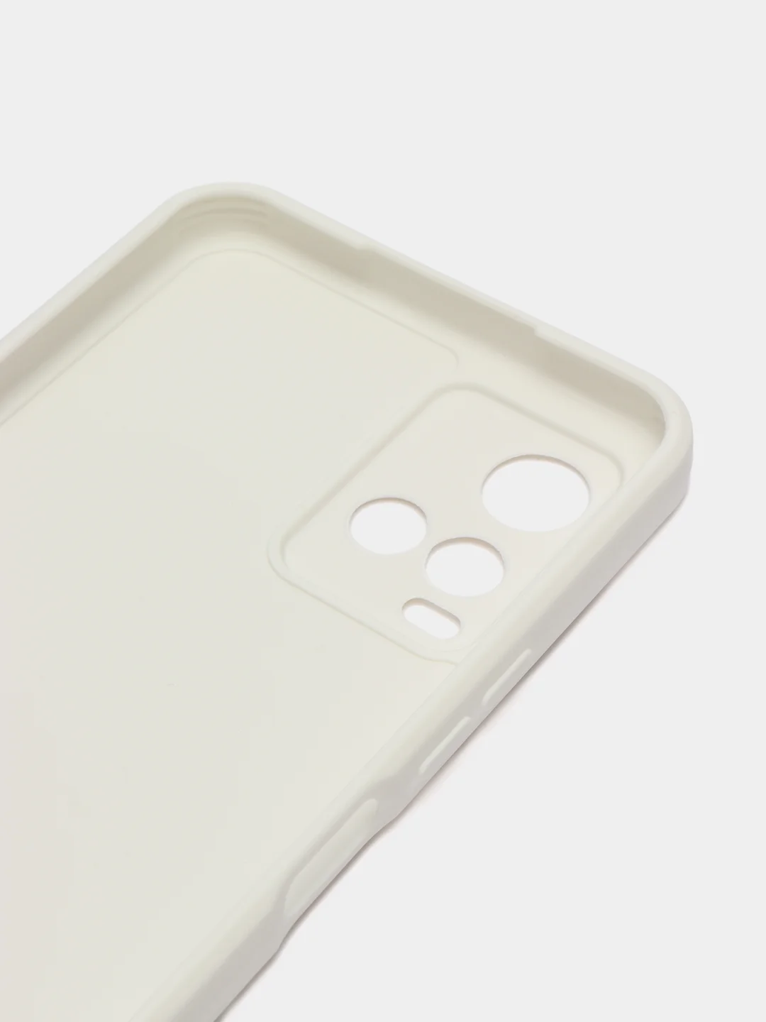 Белый чехол для Vivo Y33s, Y21 2021 (Виво у33С, у21 2021), силиконовый