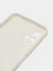 Белый чехол для Vivo Y33s, Y21 2021 (Виво у33С, у21 2021), силиконовый