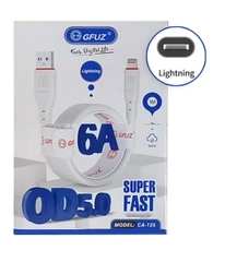USB кабель 6A, 1 m, OD 5,0, Lightning/Micro USB/Lightning