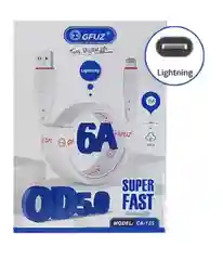 USB кабель 6A, 1 m, OD 5,0, Lightning/Micro USB/Lightning