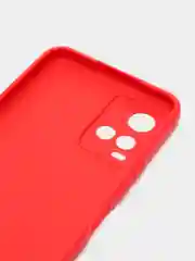 Красный чехол для Vivo Y33s, Y21 2021 (Виво у33С, у21 2021), силиконовый