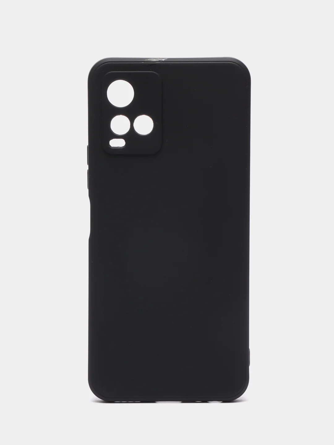 Черный чехол для Vivo Y33s, Y21 2021 (Виво у33С, у21 2021), силиконовый