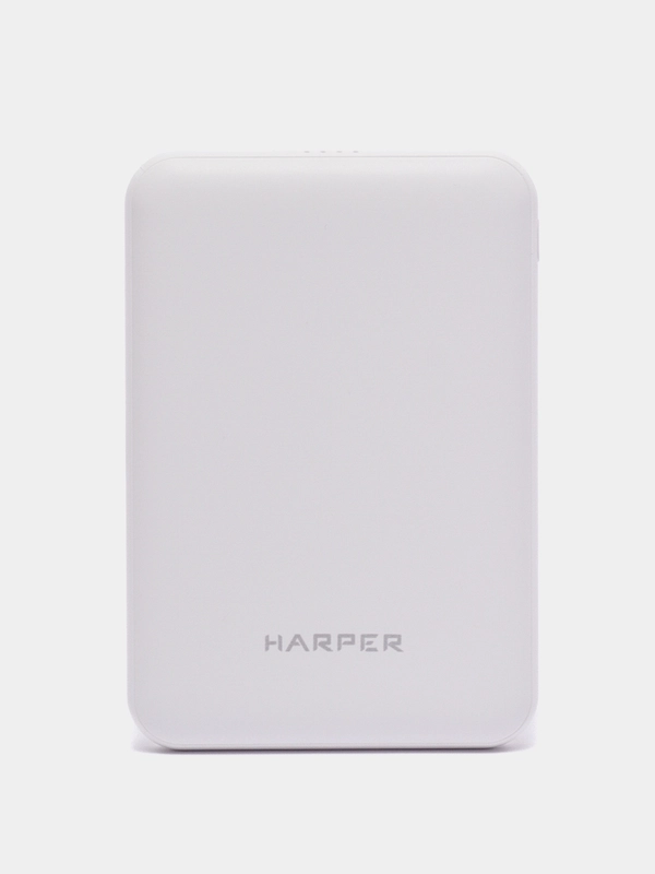 Внешний аккумулятор Рower bank Harper PB-5001, USB, белый