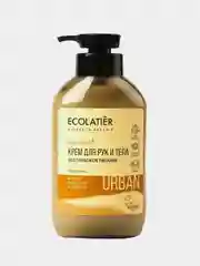 Крем для рук и тела Ecolatier "SOS глубокое питание", марула,орех кукуи и пантенол, 400 мл