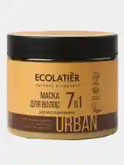 Ecolatier Маска для волос SOS Восстановление 7 в 1 какао & жожоба , 380 мл