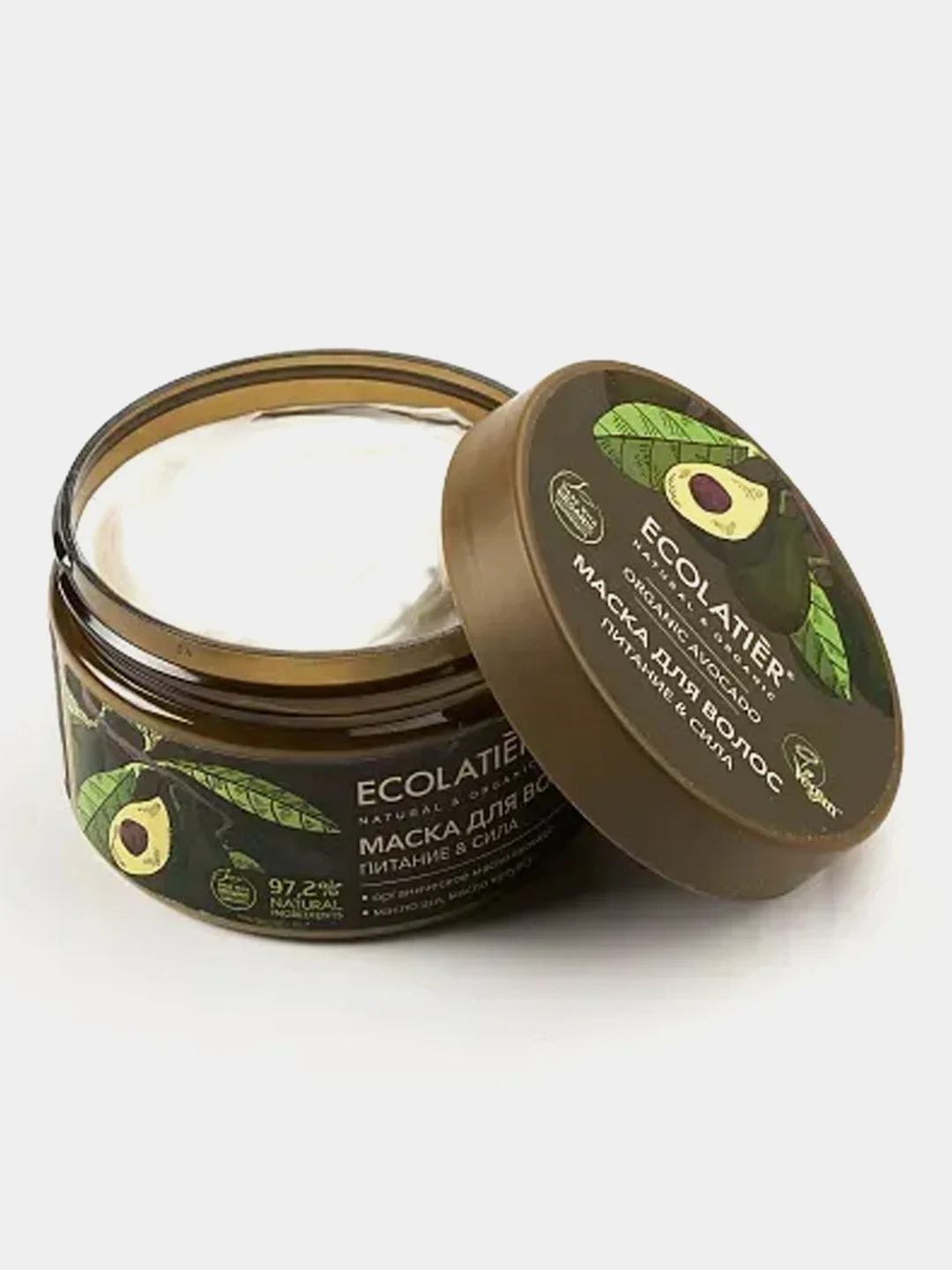 Маска для волос Ecolatier GREEN "Питание & Сила", серия ORGANIC AVOCADO, 250 мл