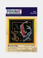 Набор для вышивания "PANNA" "Иероглиф" I-0156 "Богатство"