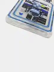 Голубой чехол Xiaomi 12 Pro (Сяоми 12 Про), прозрачный, с карманом для карты, с рисунком