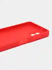 Красный чехол Samsung Galaxy A22 4G M32 M22 силиконовый (Самсунг Галакси А22 М32 М22)