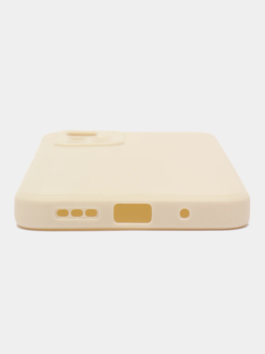 Молочный силиконовый чехол для Xiaomi Redmi 10 (Редми 10), прозрачный