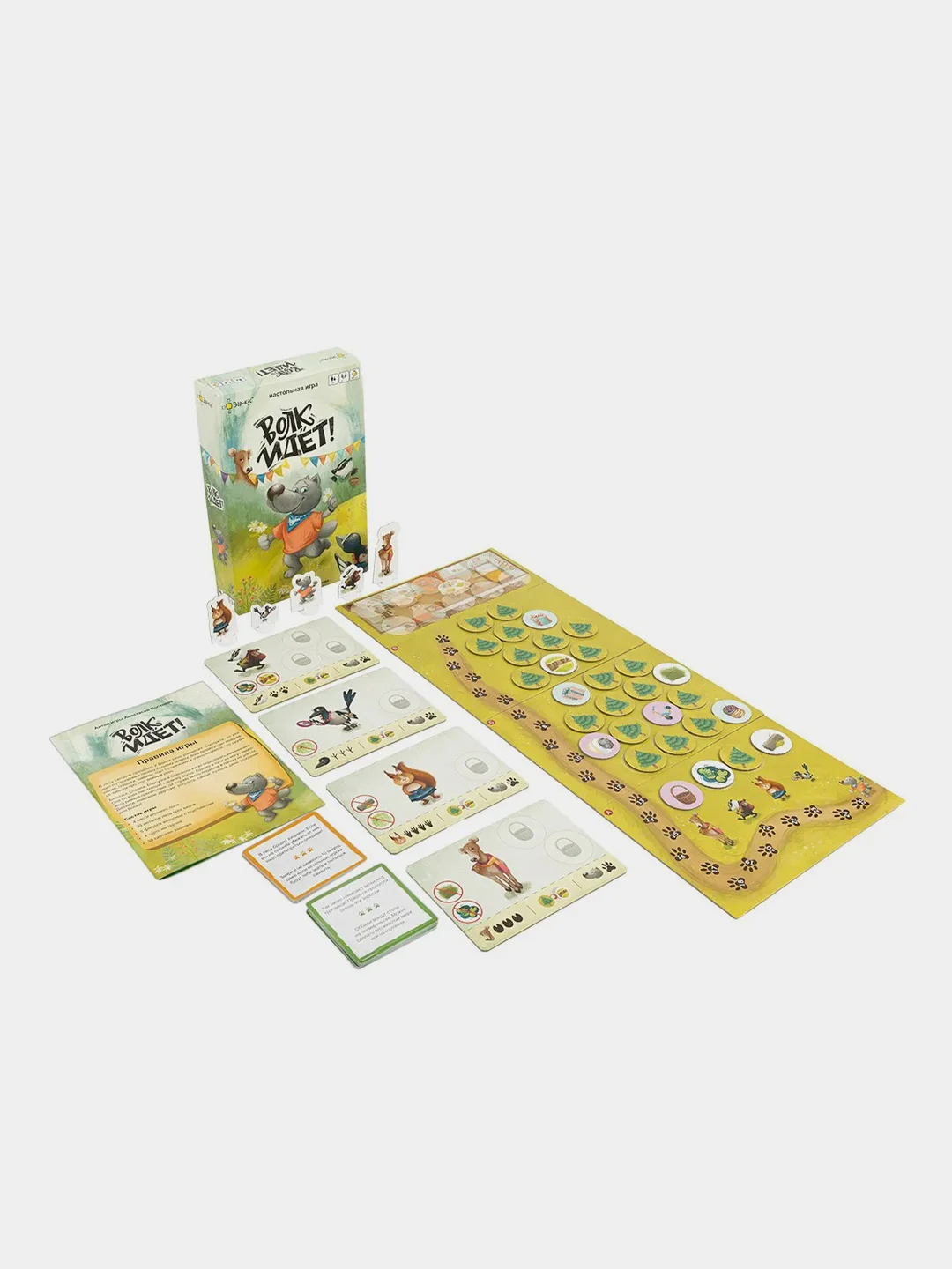 Игра настольная "Эврикус"   "Волк идёт!"   BG-12044