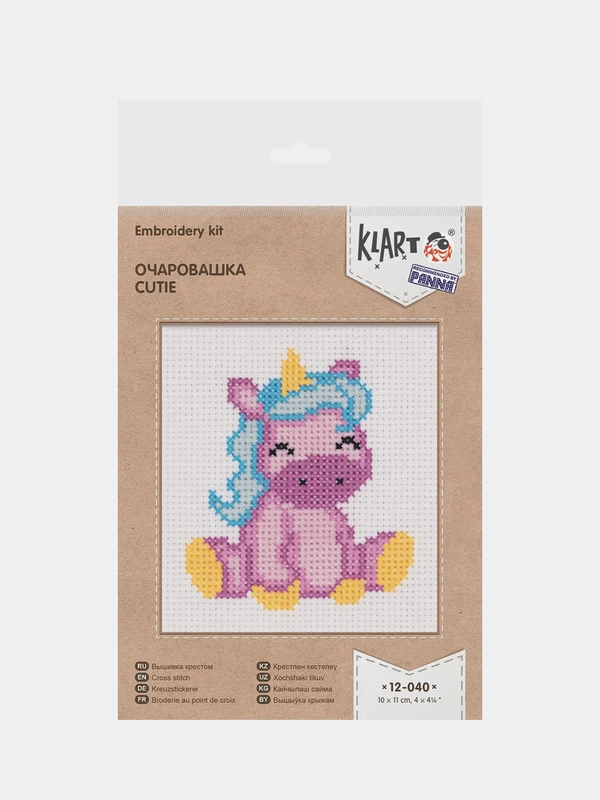 "Klart" набор для вышивания12-040   "Очаровашка"