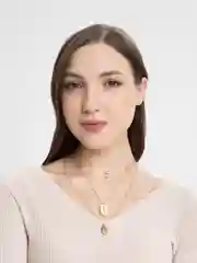 Золотистый хаки подвеска чокер на шею