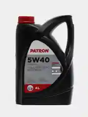 Моторное масло PATRON 5W-40, синтетическое, 4 л