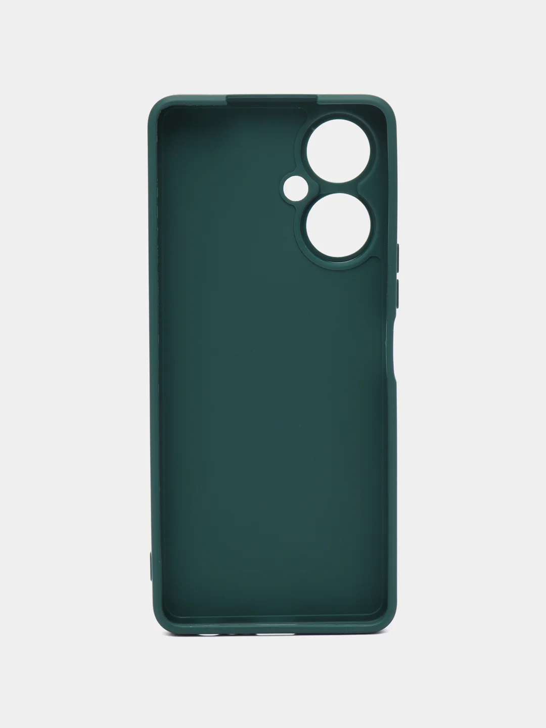 Тёмно-зелёный силиконовый чехол для Tecno Camon 19 / 19 Pro (Техно Камон 19 / 19 Про), прозрачный