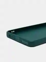 Тёмно-зелёный силиконовый чехол для Tecno Camon 19 / 19 Pro (Техно Камон 19 / 19 Про), прозрачный