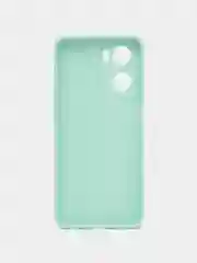 Мятный чехол для Oppo A57S, Oppo A77 4G (Оппо А57С, А77 4Ж), силиконовый, c защитой камеры