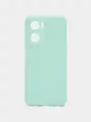 Мятный чехол для Oppo A57S, Oppo A77 4G (Оппо А57С, А77 4Ж), силиконовый, c защитой камеры