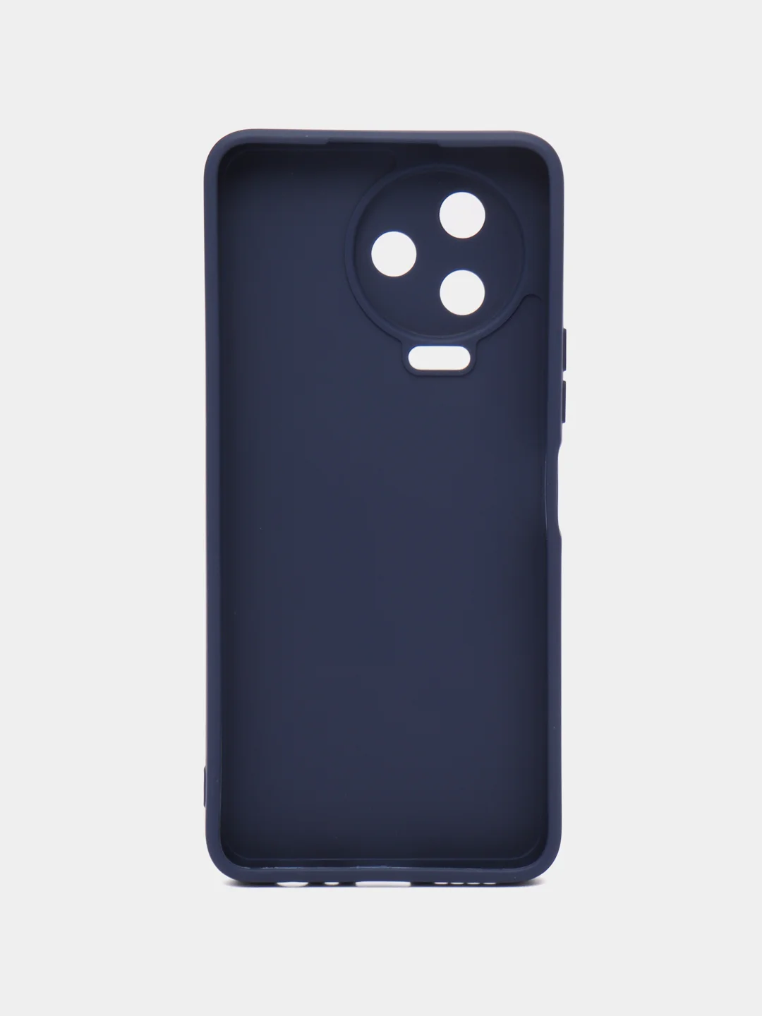 Темно-синий чехол для Infinix Note 12 Pro (Инфиникс Нот 12 Про), Note 12 (Нот 12), силиконовый