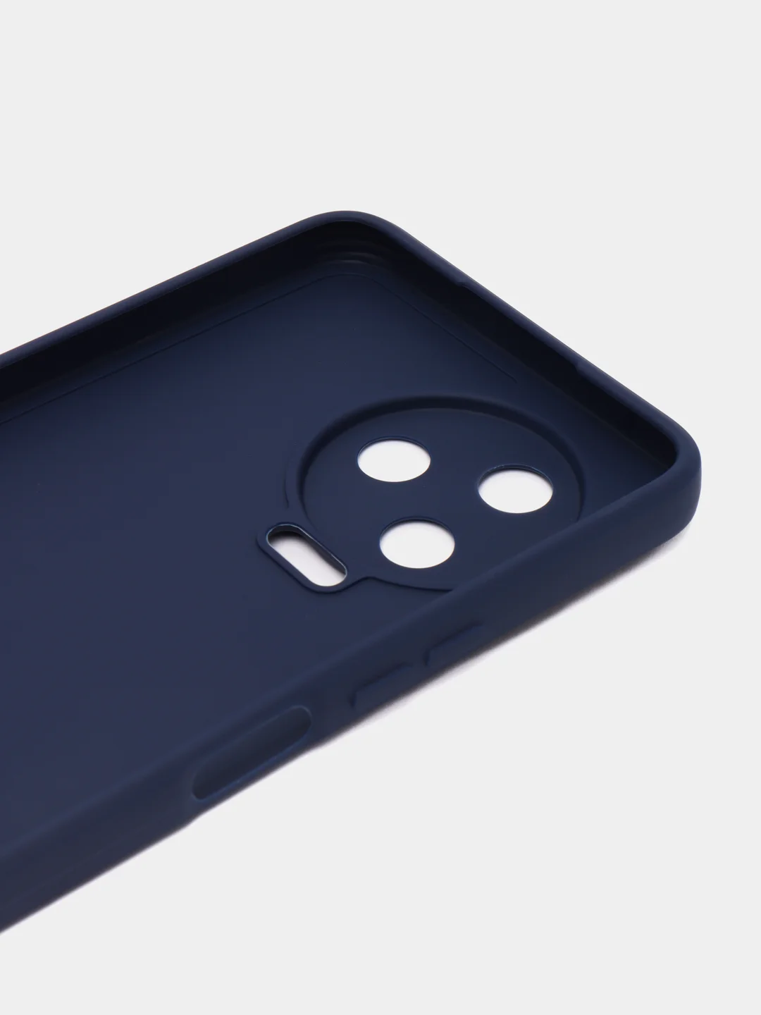 Темно-синий чехол для Infinix Note 12 Pro (Инфиникс Нот 12 Про), Note 12 (Нот 12), силиконовый